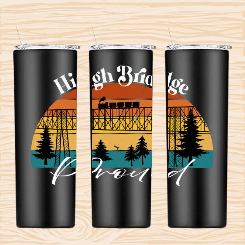 High Bridge Proud KY Retro - 20 oz. Stainless steel tumbler